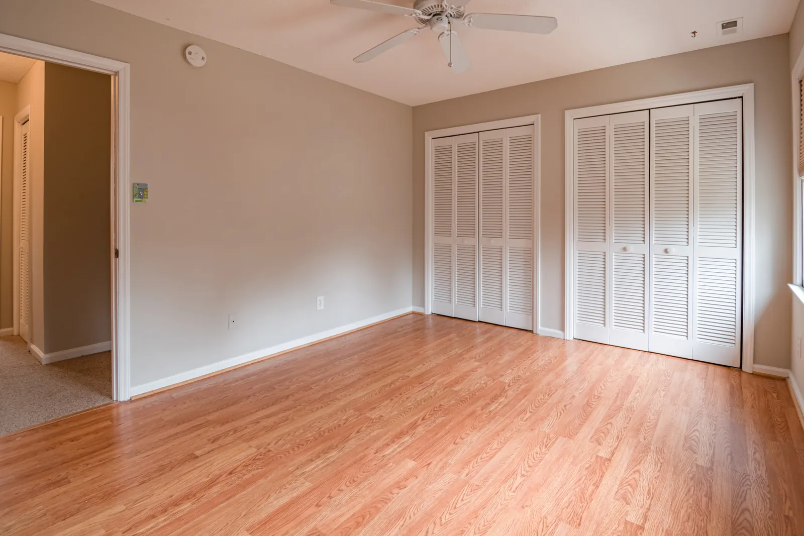 Spotless empty home after a move-out cleaning in the Phoenix Valley